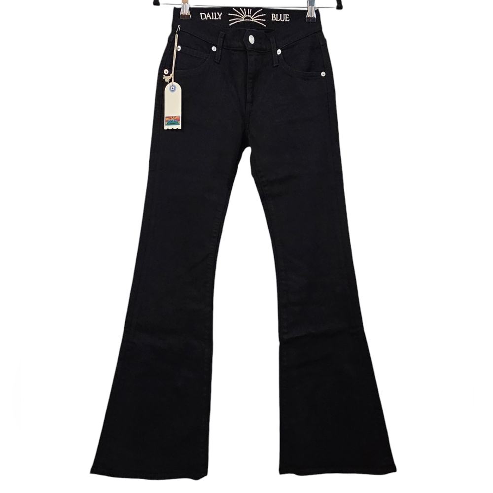 NWT Daily Blue By AG Peace Rekaxed Bell Bootcut Jeans in Infinity - Picture 2 of 11